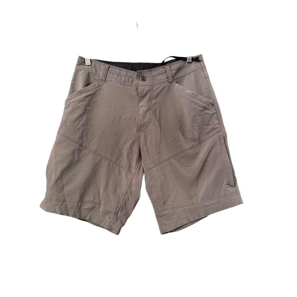 KUHL Mens Cargo Shorts Gray Outdoor Hiking Casual Pants Size 34